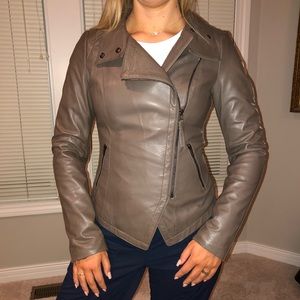 MACKAGE lamb skin moto jacket